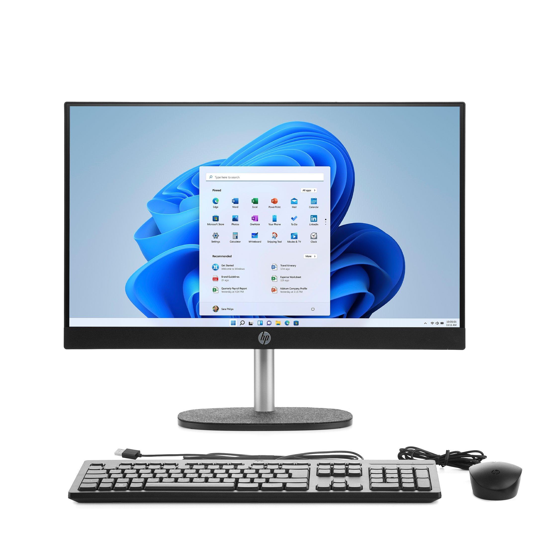 HP AIO Core i5 8GB DDR4 512GB SSD 23.8 inch Touch Jet Black eXtra