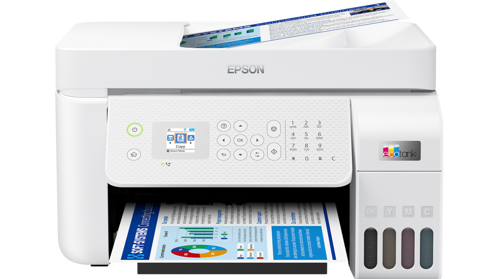 Epson, ECOTANK, 4in1 Wireless Ink Tank Printer WiFi, White eXtra Bahrain