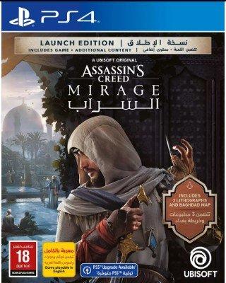  ASSASSIN'S CREED MIRAGE - DELUXE EDITION, PLAYSTATION 4 : Video  Games