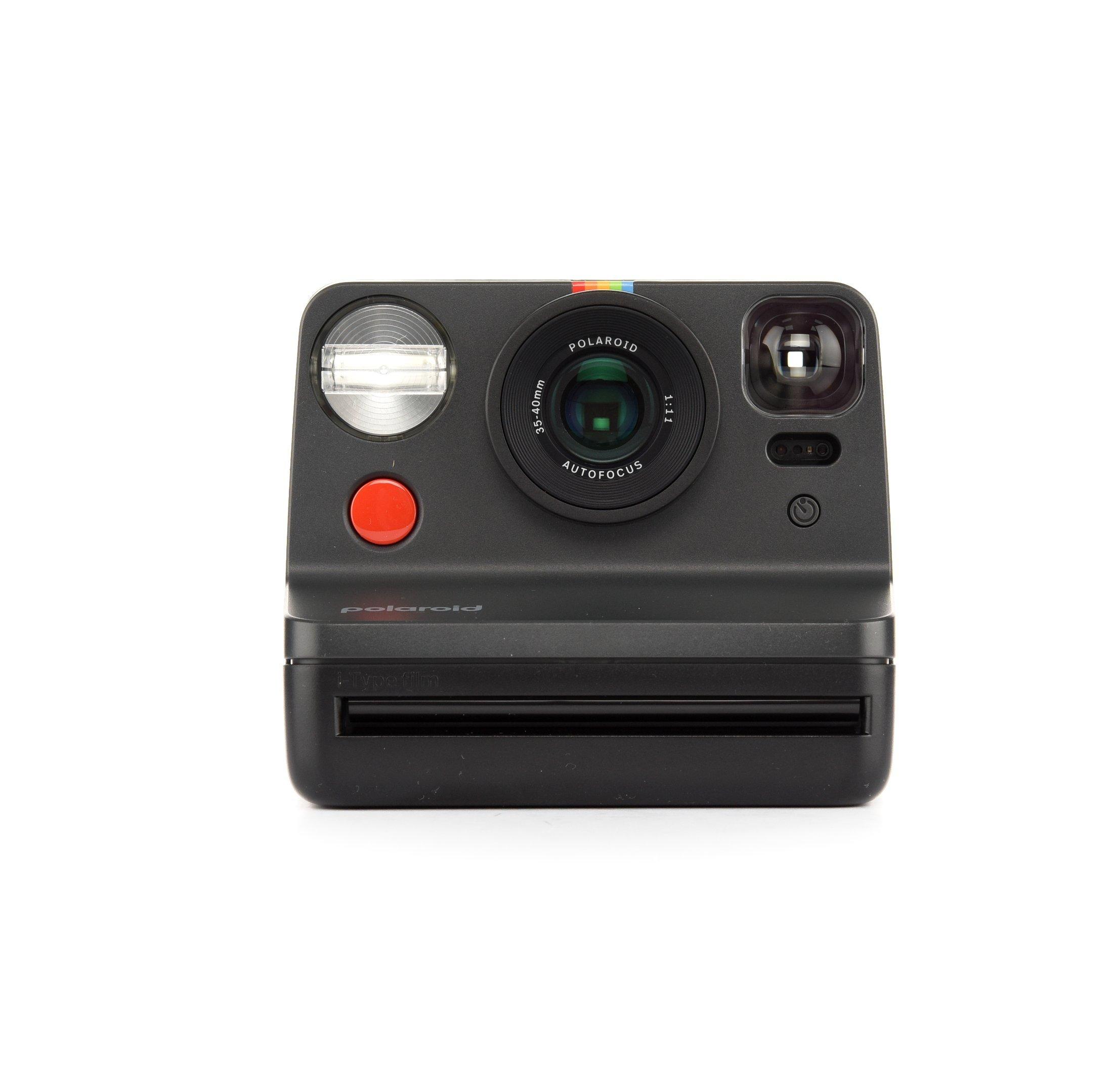 POLAROID Instant Camera Now Generation 2, Black eXtra