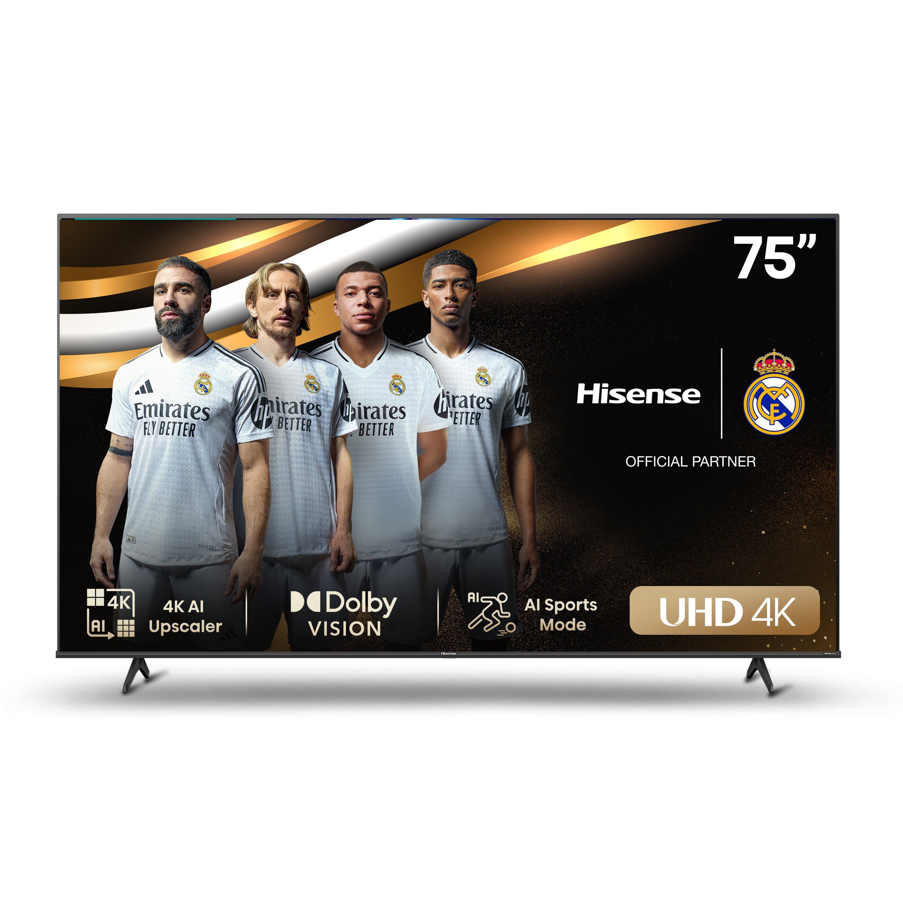 Buy HISENSE, 75 inch, LED TV, 4K, Smart TV in Saudi Arabia