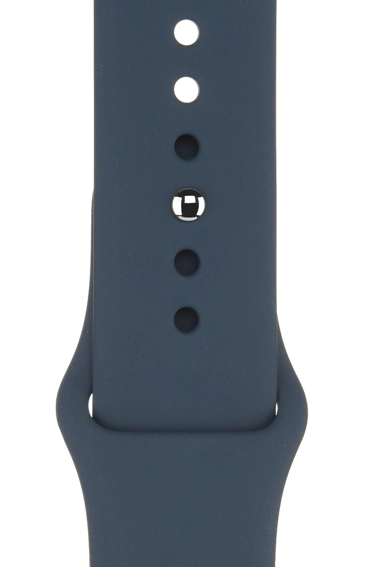 apple Apple Storm Sport Band M L MT3R3ZE/A, Color: STORM BLUE, Made In: China