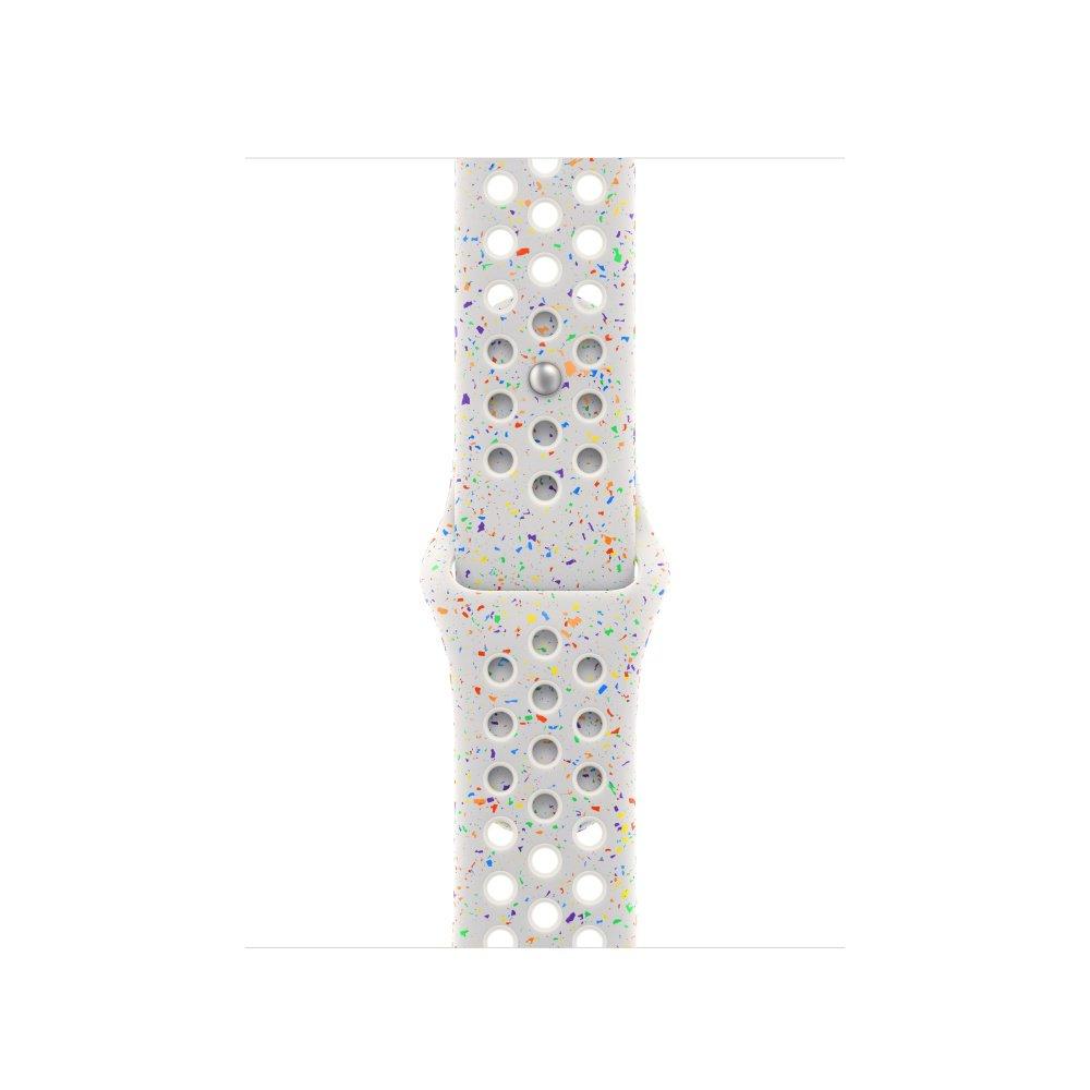 apple Apple Pure Platinum Nike Sport Band S M 41 MM MUUK3ZE/A, Color: Pure Platinum Nike, Made In: China