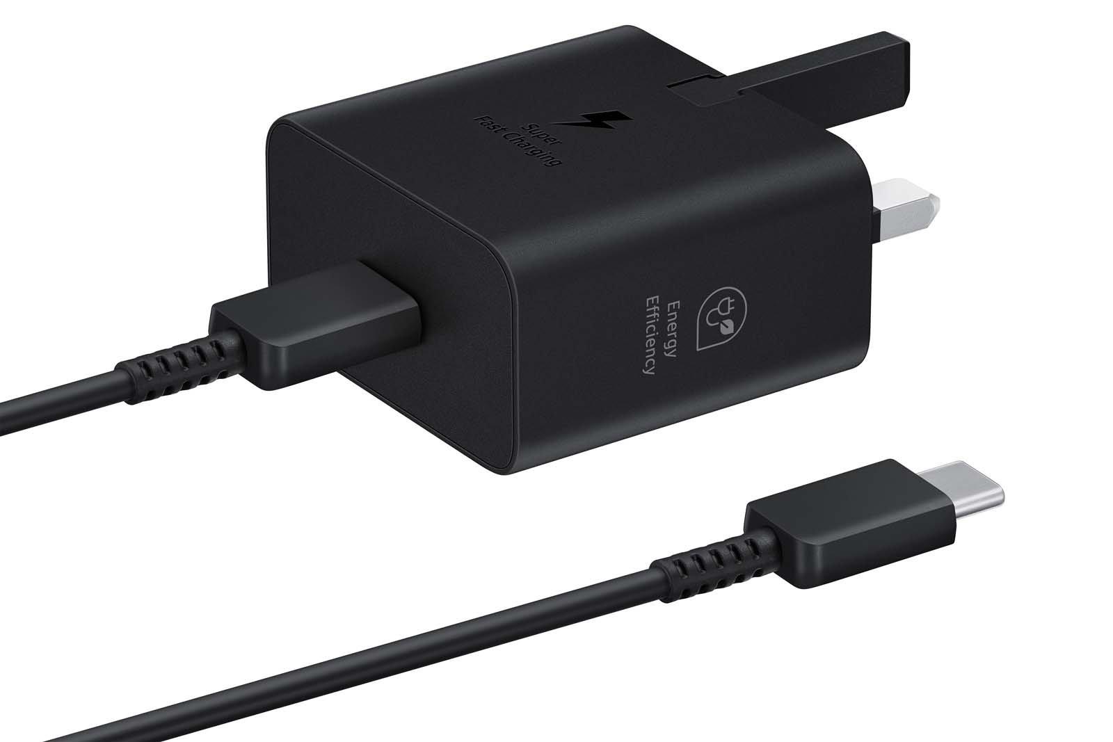 samsung Samsung ep-t2510xbeggb usbc 25W EP-T2510XBEGGB, Color: Black, Made In: Assorted, Type: Charger, Made in: Assorted