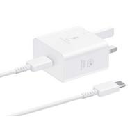 Samsung 25W Super Fast Charging TA with Type-C Cable, White