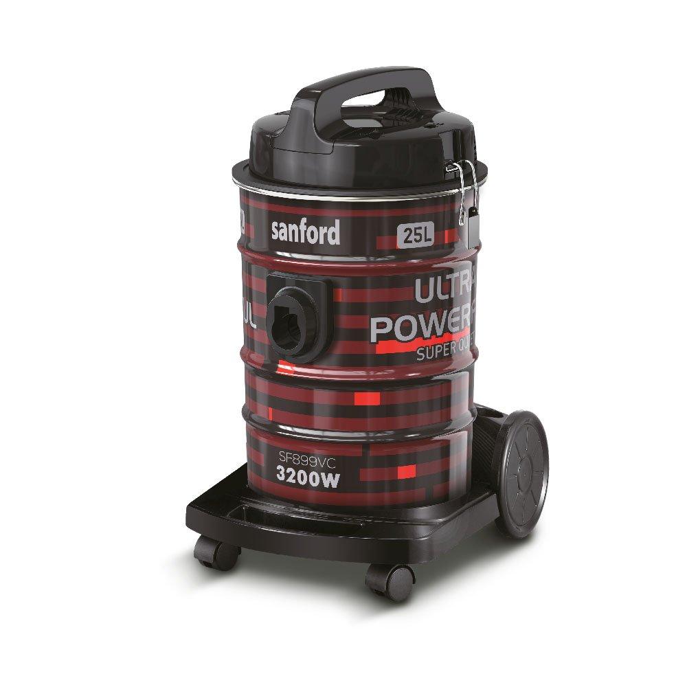 Sanford 25.0L Drum Vacuum Cleaner 3200 W Grey/Red eXtra Bahrain