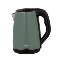 Clikon 1.8L Electric kettle double wall 1500W Green