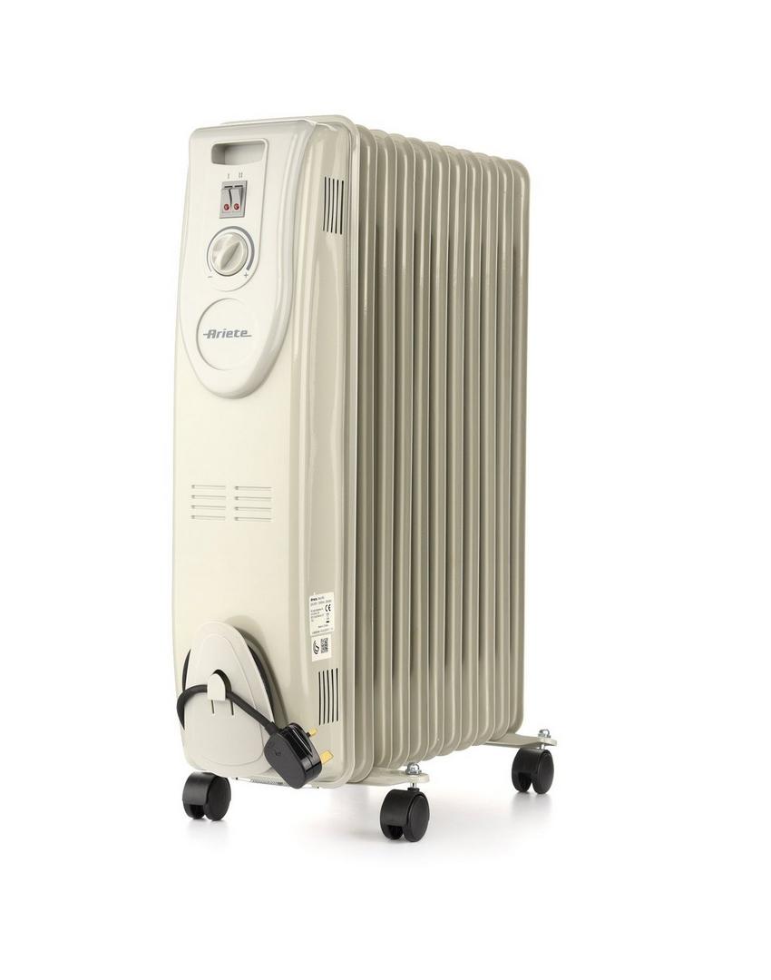 Ariete Oil Radiator Heater, 2000W, 11 Fins, White - eXtra