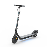 OKAI, Neon Electric Scooter 40 Km Range and 25 Km/H Max Speed, 300w, Black
