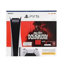 Buy PlayStation 5 Blu-ray Console with Call of Duty Modern Warfare III Game Voucher - PS5 in Saudi Arabia
