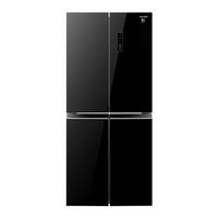 Sharp 560 Ltrs Side By Side Refrigerator, Black