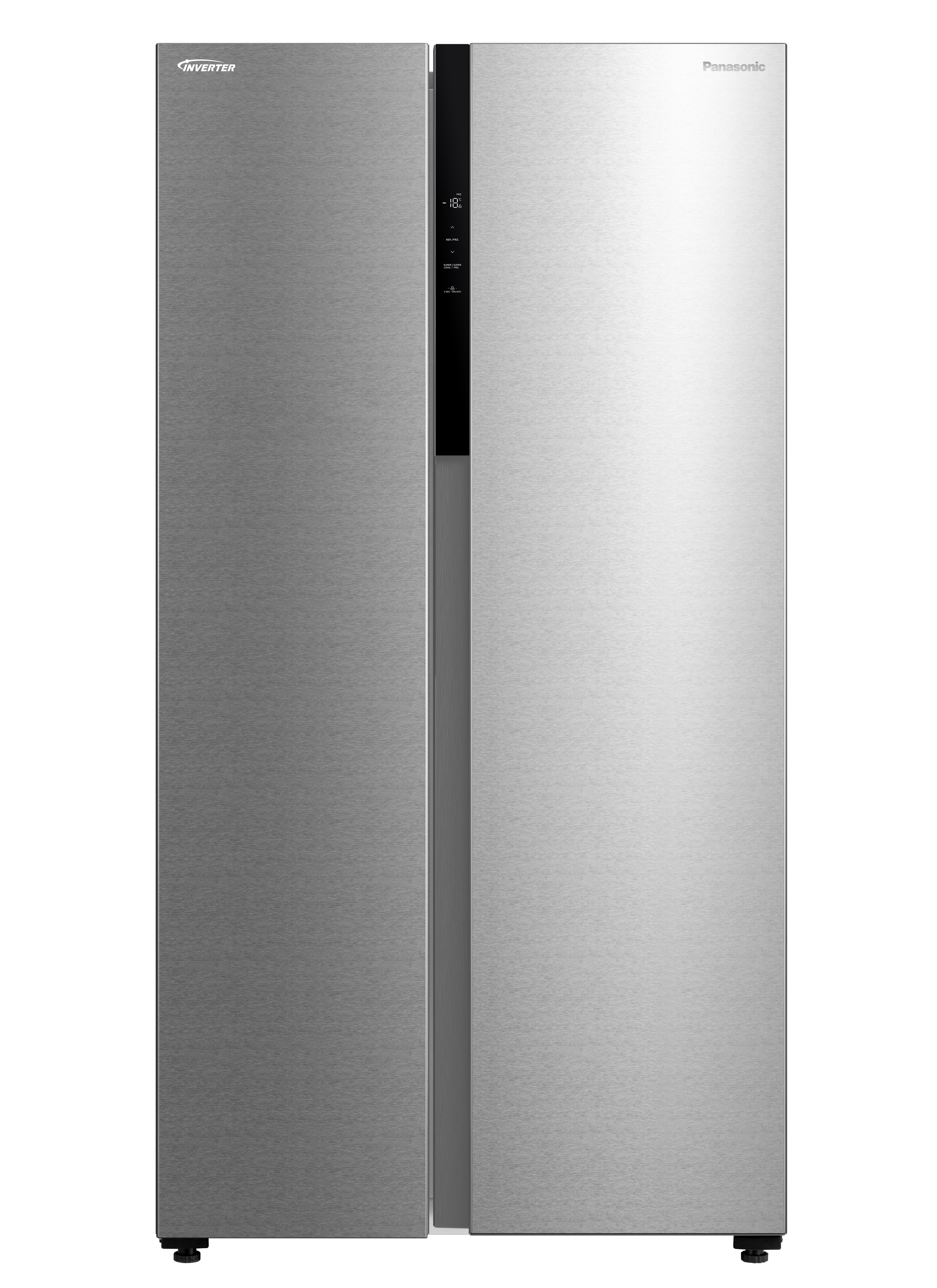 Panasonic Side By Side Refrigerator 13.7Cu.ft, Freezer 7.1Cu.ft