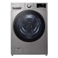 LG Front Load Washer/Dryer Combo, 19/12kg, Stainless Silver