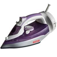 Power Cordless Steam Iron, 0.32L, 2200W, Ceramic Coated Soleplate, Purple