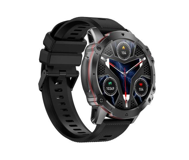 Helix GTX Sport Smartwatch 1.43 20 Days Batterylife Black eXtra Oman