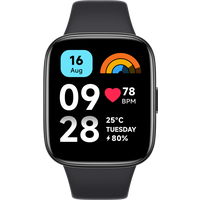 Redmi watch 3 Active Smart Watch, 1.83 Inch, 289mAh Battery, Black