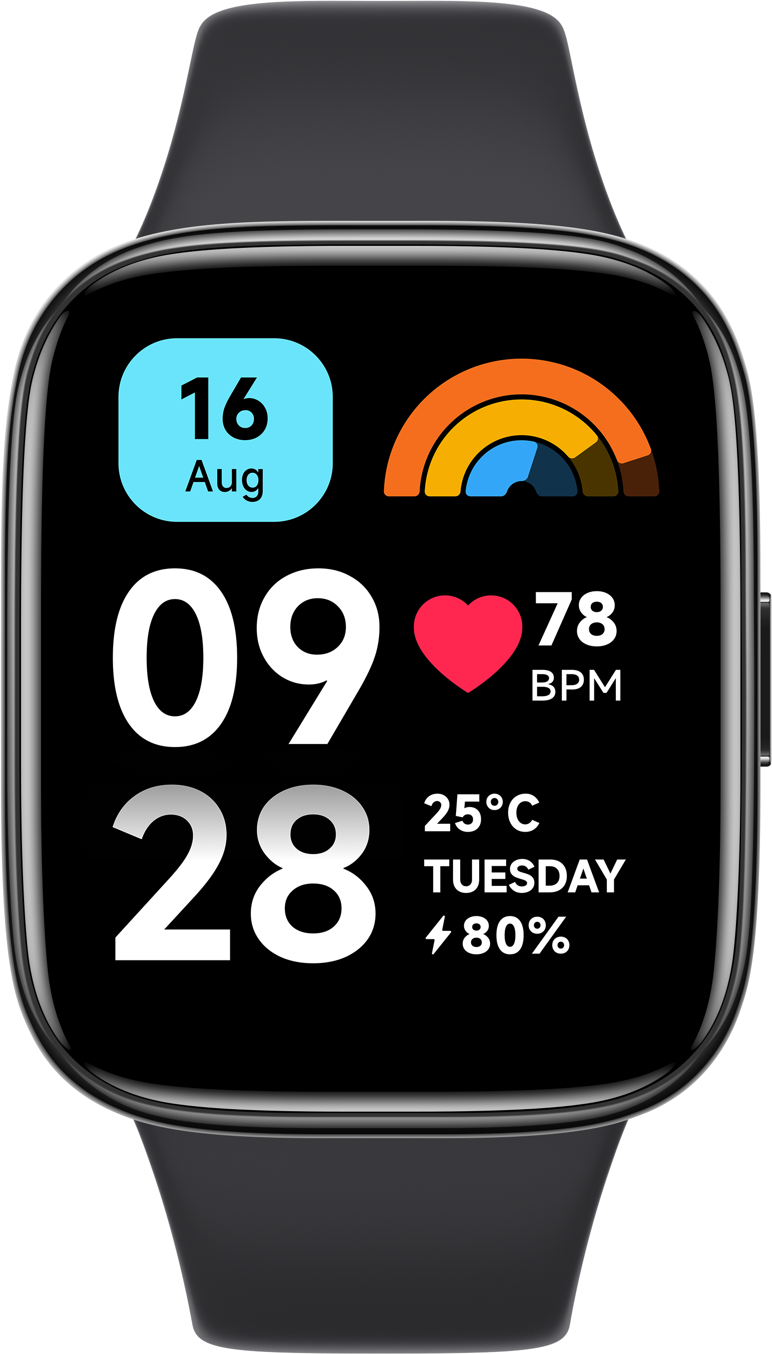 Buy Redmi watch 3 Active Smart Watch, 1.83 Inch, 289mAh Battery, Black in Saudi Arabia