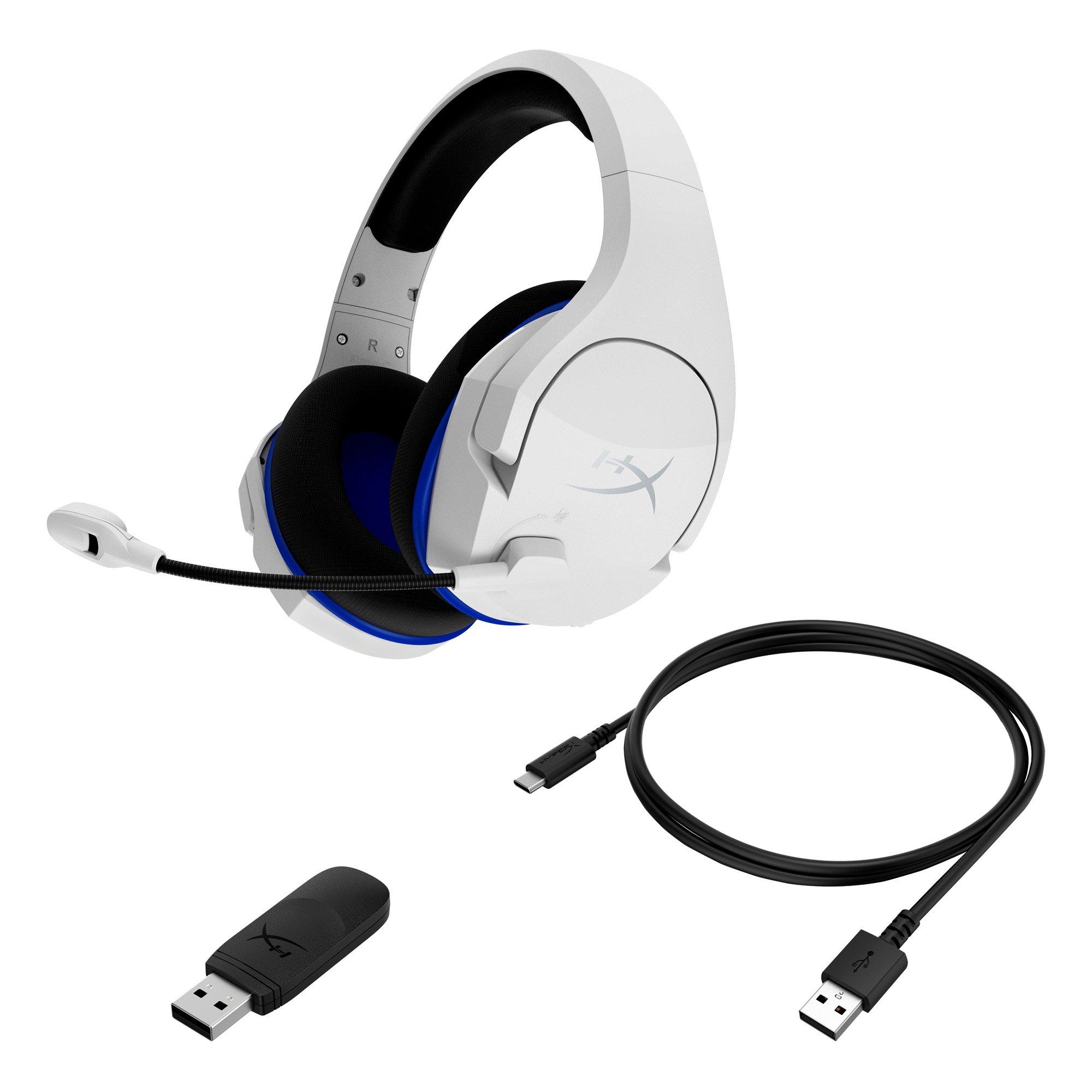 HYPERX Cloud Stinger Core Wireless Gaming Headset, White eXtra