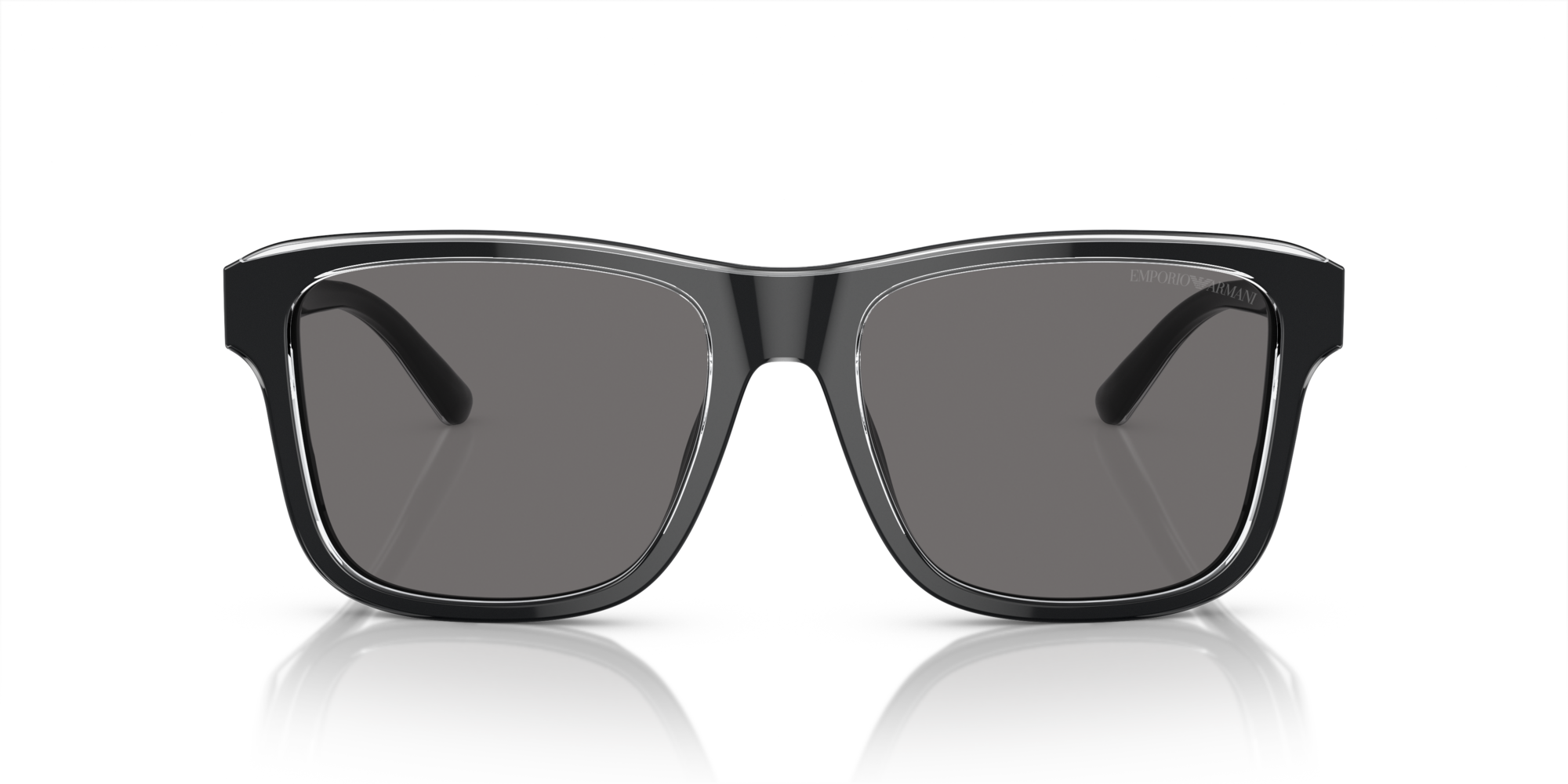 Emporio armani square sunglasses deals