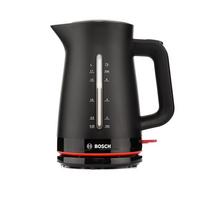 Bosch Kettle, 1.7 Liters, 3000W, Black.