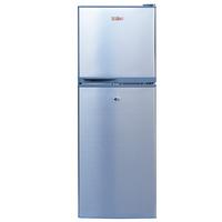 Zen 250L Double Door Top Mount Refrigerator Silver.
