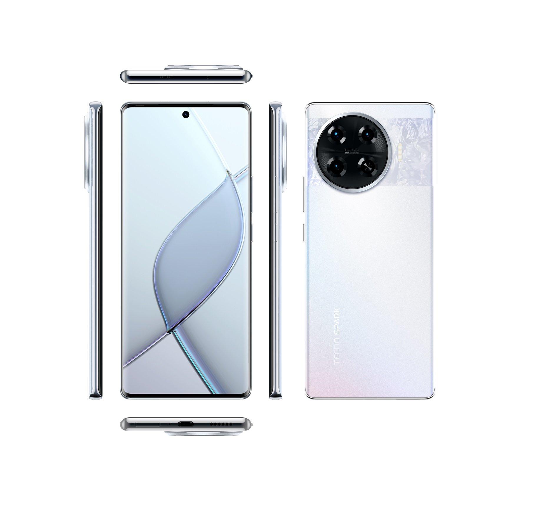 Tecno KJ7 Spark 20 Pro+, 4G, 256GB, Lunar Frost eXtra