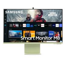 Buy SAMSUNG M8 Smart Flat Monitor, 32 inch, Green. in Saudi Arabia
