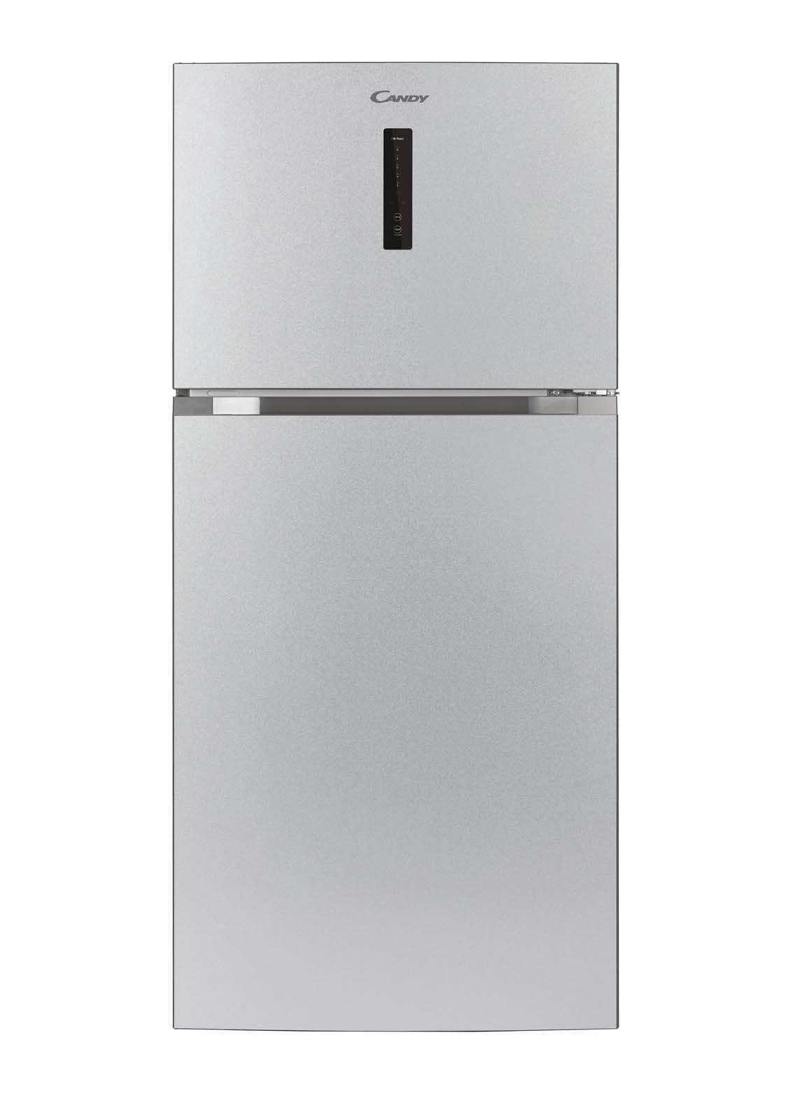 Buy Candy Refrigerator 13.6Cu.ft, Freezer 4.6Cu.ft, Silver. in Saudi Arabia