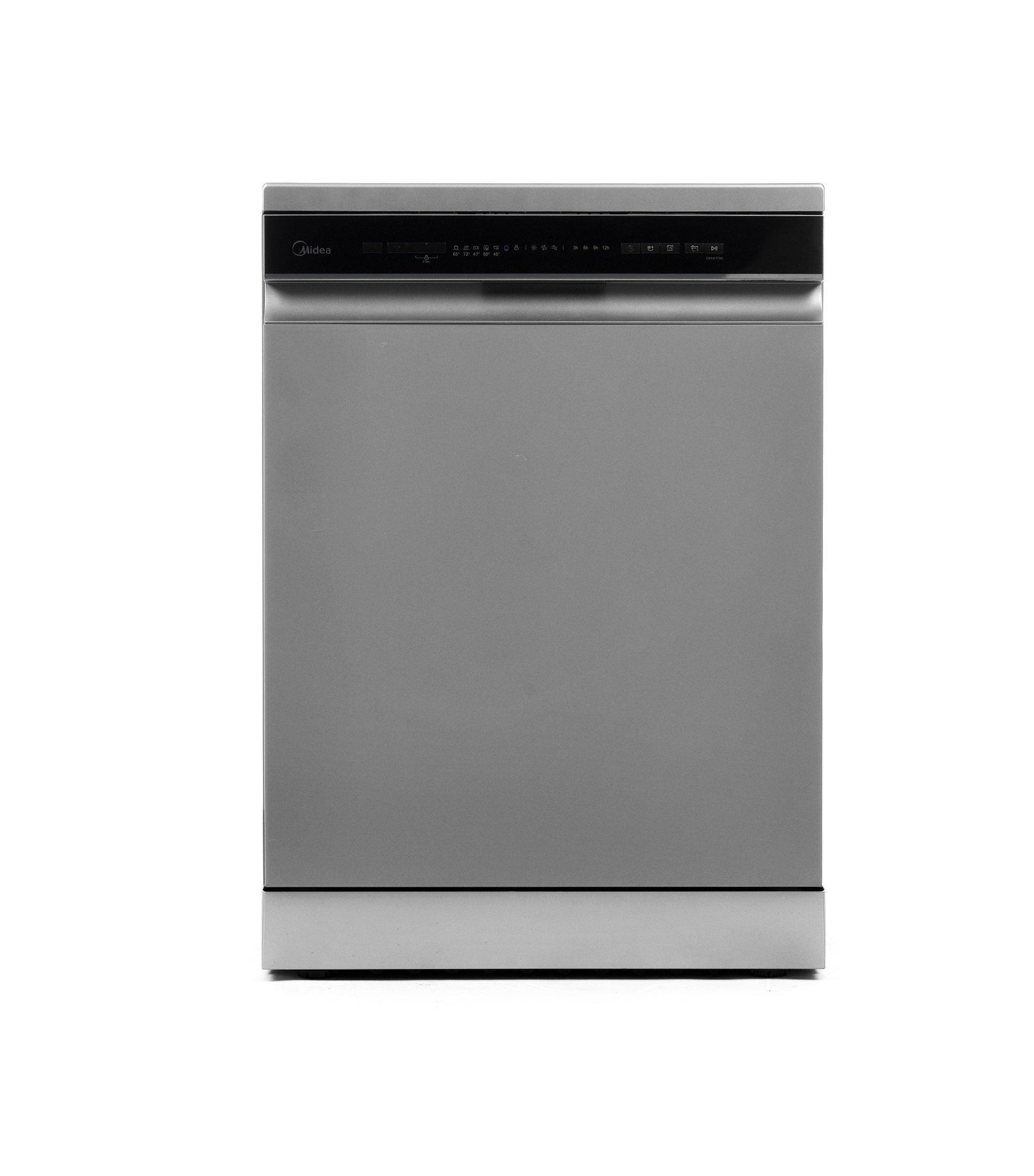 Buy Midea, Dishwasher 14 Places, 10 Programs, Silver. in Saudi Arabia