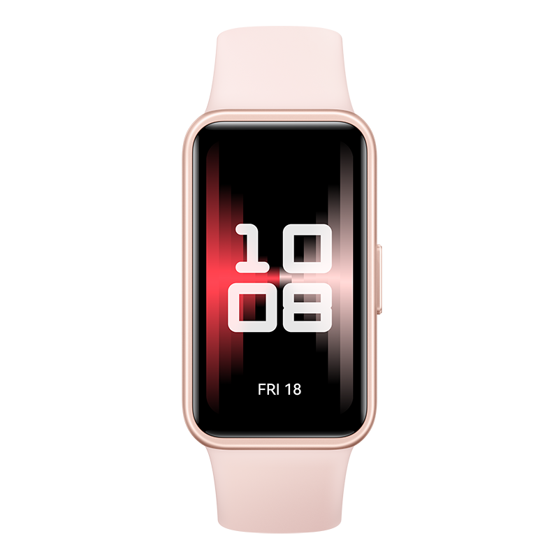Huawei Band 9 Smart Watch Silicone Strap Pink. eXtra