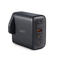 AUKEY Omnia II, 65W PD & Super Fast Wall Charger, Black.