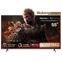 Hisense ,55 inch, 4K UHD QLED,144Hz, Support AI, Game Mode