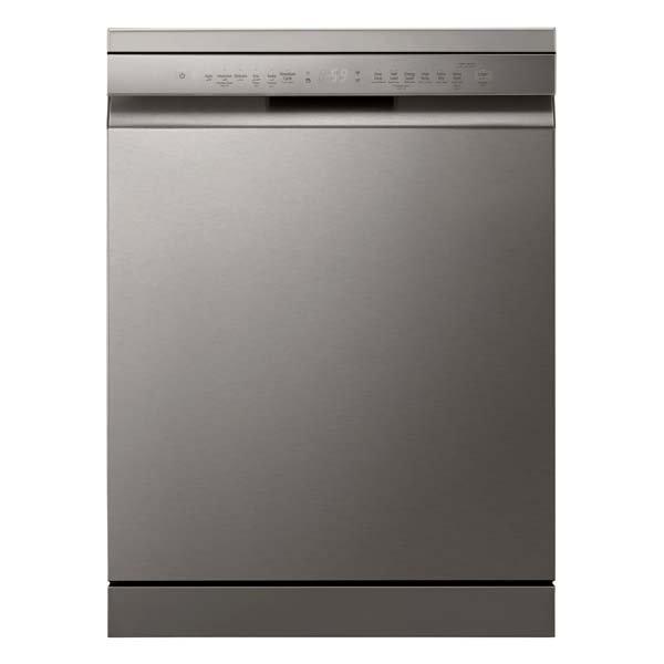 Buy LG Dishwasher, 14 Place Setting, 9 Programs, Dual zone Wash, Platinum Silver in Saudi Arabia