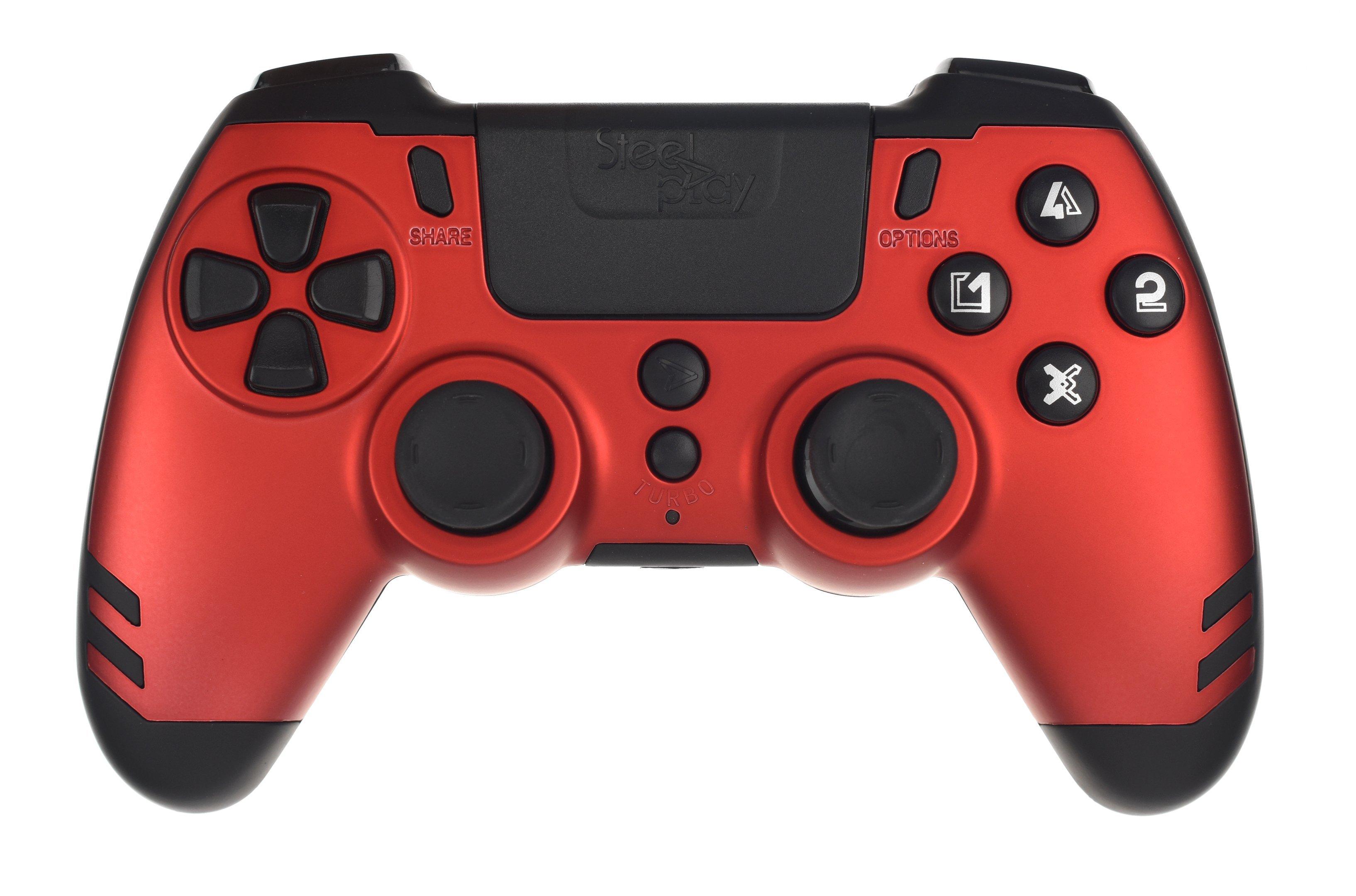 STEELPLAY, SLIM PACK, Wireless controller, Red eXtra