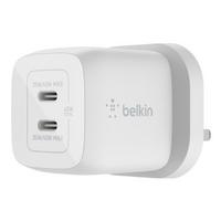 Belkin 45W Type-C Charger, Dual Port, White