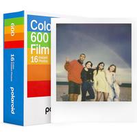 POLAROID Color 600 Film, Double Pack, 16 Instant Photos