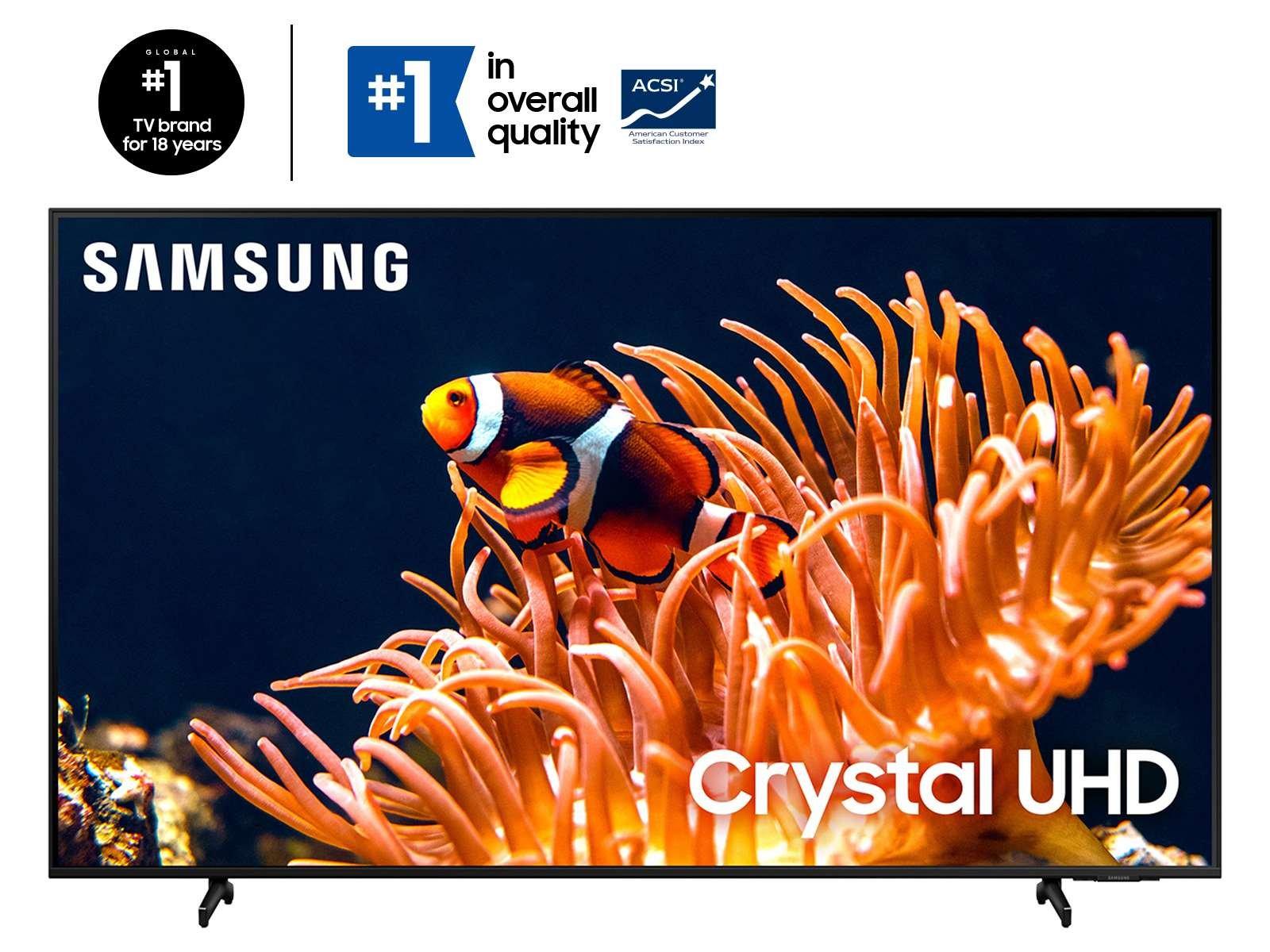 Samsung 75 Inch Smart Crystal LED TV 4K Titan Gray - eXtra Bahrain