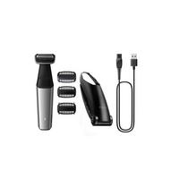 Philips Bodygroom with foil Shaver and Back attachment, Metallic