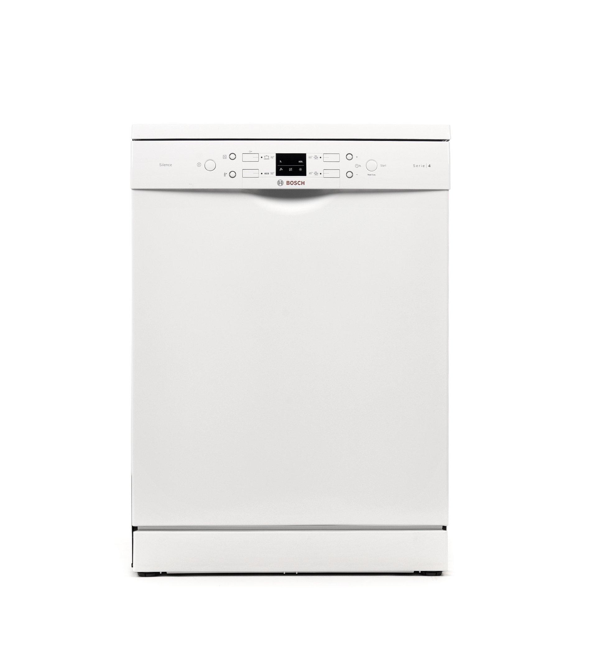 Buy Bosch Serie 4, Free-Standing Dishwasher, 13 Place Settings, 4 Programs, Half Load, White in Saudi Arabia