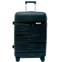 Globetrotter Luggage Hard Trolley Single 65CM 8 Wheel  Black,