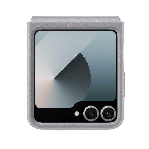 samsung Samsung Galaxy Flip 6 Case EF-VF741PJEGWW, Color: Gray, Compatibility: SAMSUNG GALAXY FLIP 6, Made In: China, Material: Vegan Leather, Series Name: SAMSUNG GALAXY Z FLIP, Made in: China