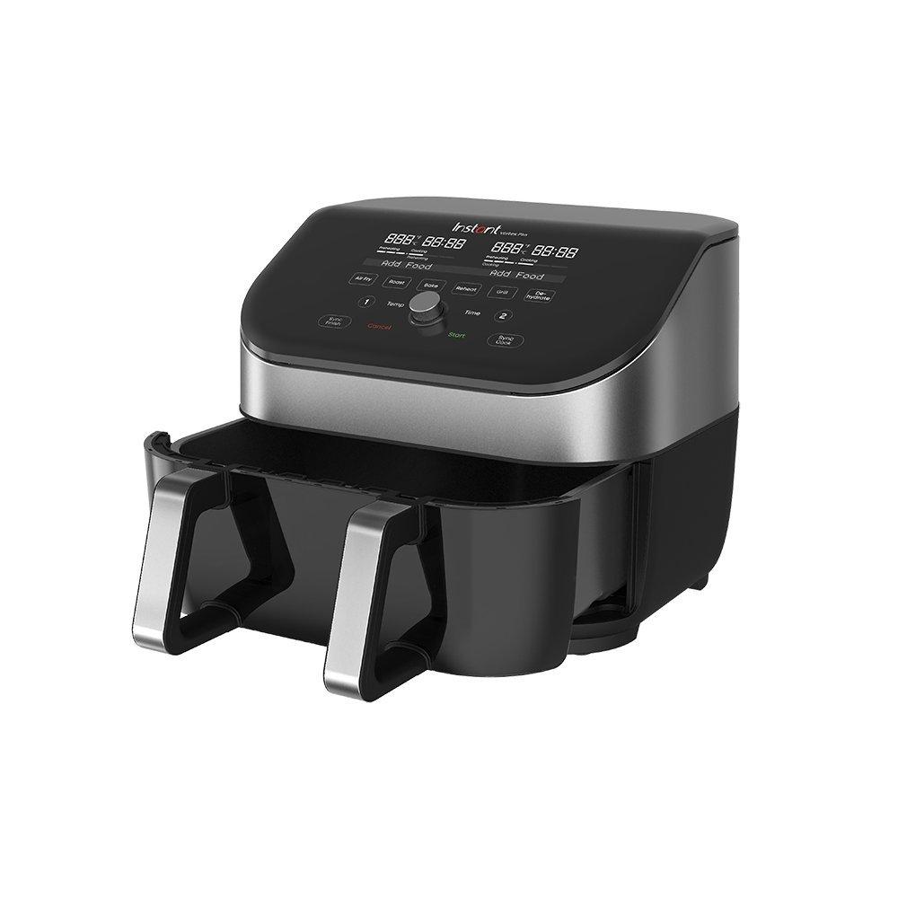 Instant Vortex Plus Air Fryer Versa Zone with Clear Cook 8.5L Black Stainless eXtra