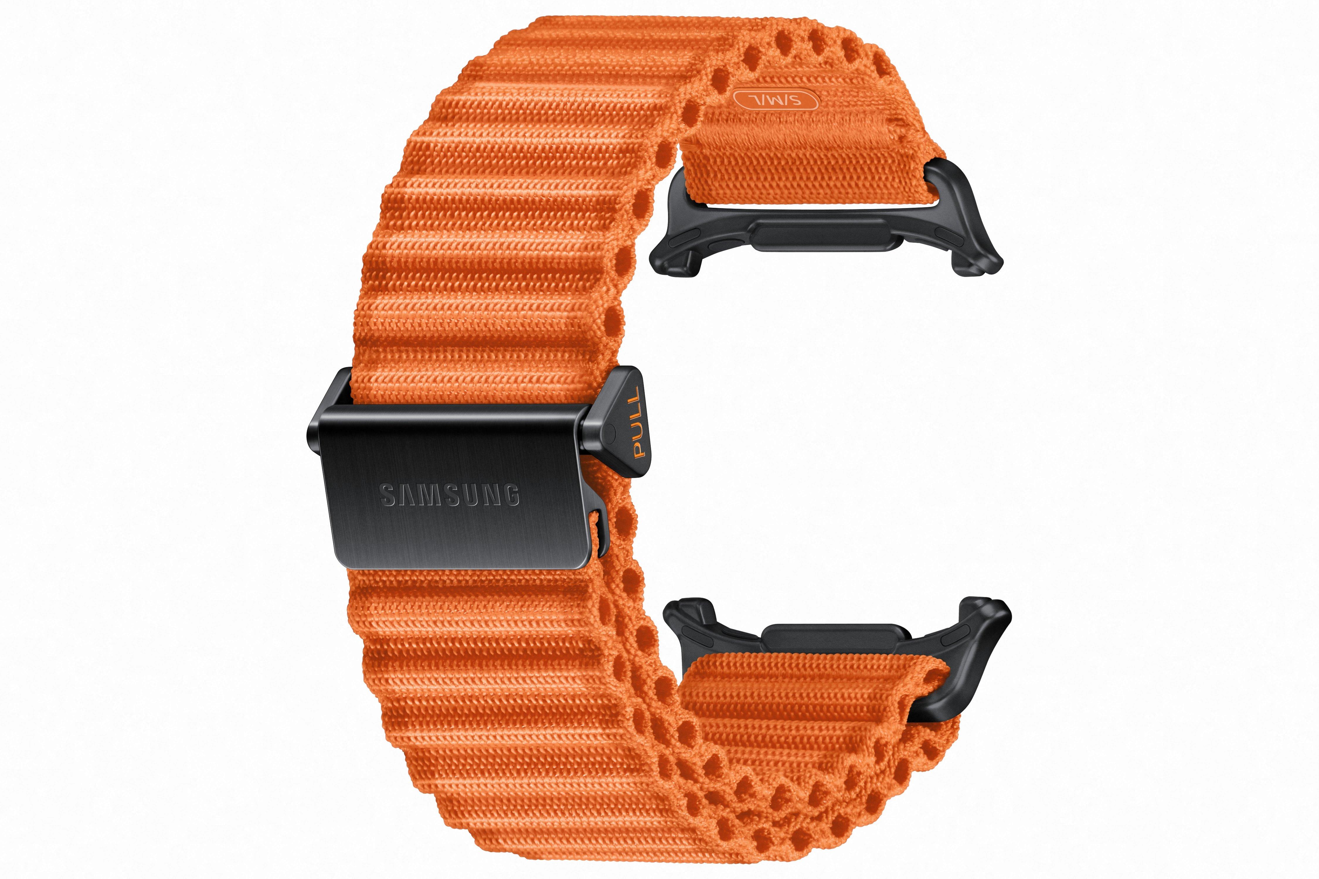 SAMSUNG Galaxy Ultra Fabric Watch Band Orange eXtra