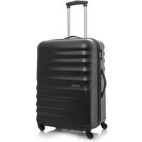 AMERICAN TOURISTER Preston Spinner Hard Trolley Case Black eXtra