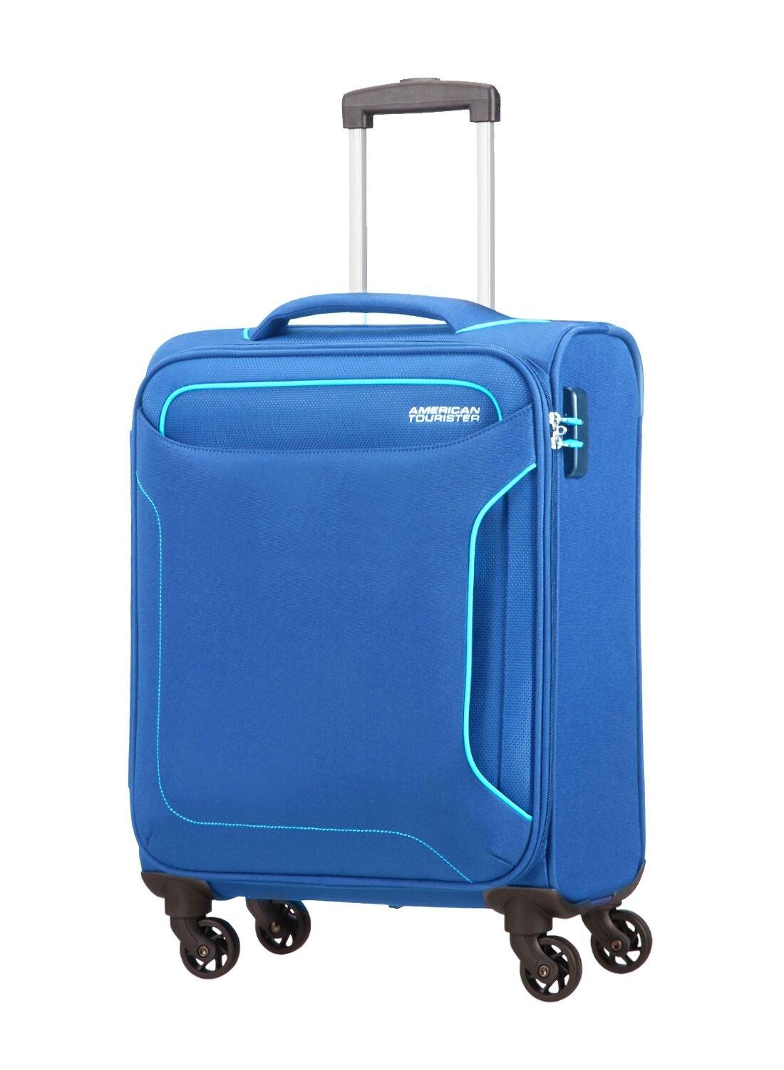 AMERICAN TOURISTER Holiday Spinner Soft Trolley Case Navy eXtra