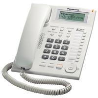 باناسونيك KX-TS880FXW هاتف سلكي، أبيض