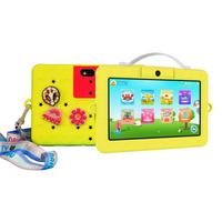 Tablet Kids , 7 Inch , WIFI ,128GB WITH Kids Case , Black \ Yellow