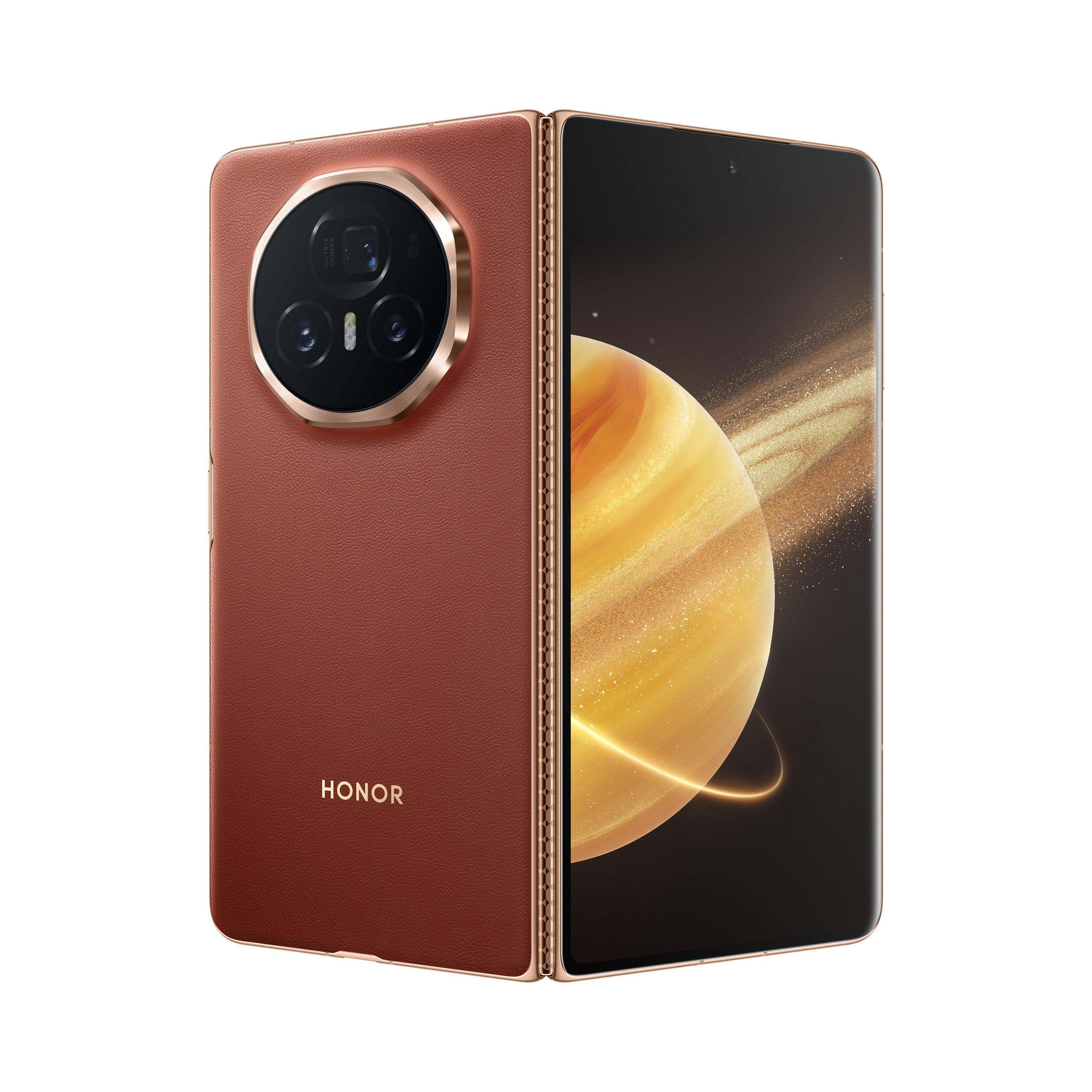 スマートフォン本体 HONOR MAGIC V5 Brownish Red 12-512GB Honor Magic V5 512GB/16GB Price in Singapore, Specifications