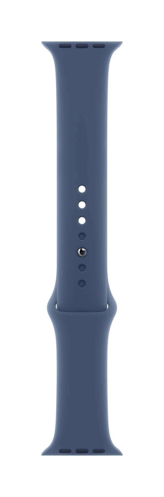 apple Apple MXLV3zm A 42 MM MXLV3ZM/A, Color: PURE PLATINUM, Made In: China, Material: SPORT BAND, Size: 42MM