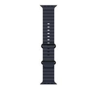 Apple 49MM Navy Ocean Band, Natural Titanium Finish